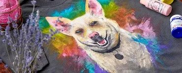 Свободная роспись. Живопись на ткани