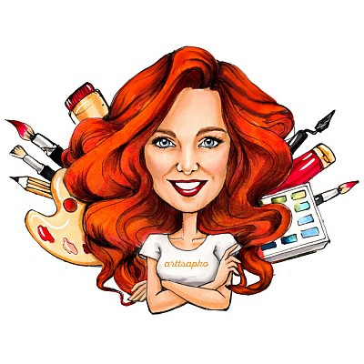 Логотип Школа рисования Arttsapko