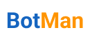 Конструктор чат-ботов и автоворонок BotMan (БотМэн) — Лого