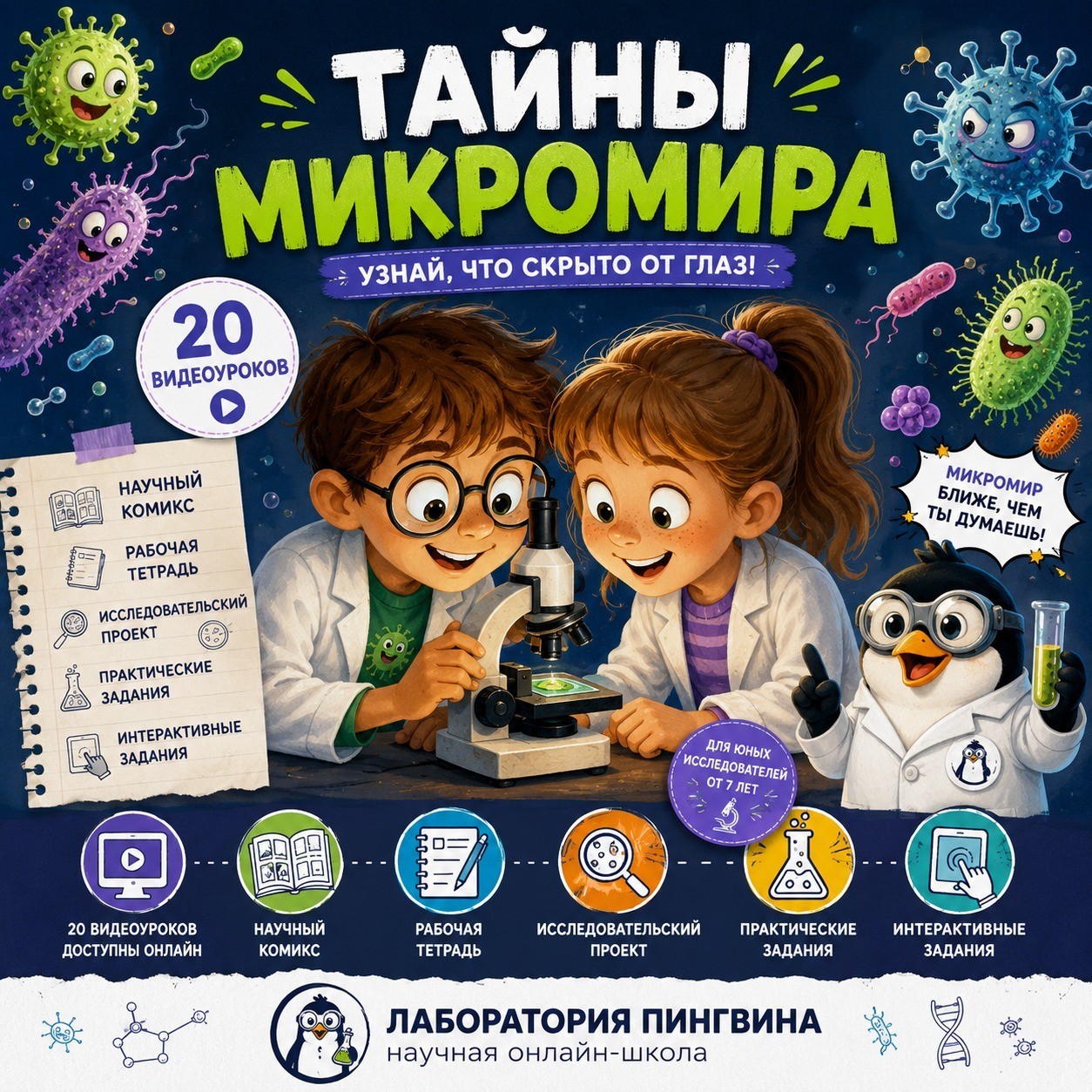 Курс «Мир микробов» — Salid