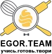 Логотип Egor Team – кондитерская школа