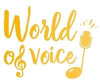 Логотип Онлайн-студия вокала World of voice