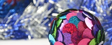 Елочная игрушка своими руками