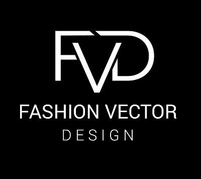 Логотип Онлайн-школа Fashion Vector Design