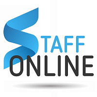 Логотип Компания обучения удаленным профессиям Staff-online