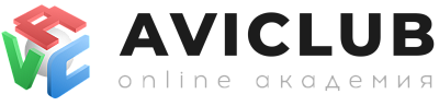 Логотип Онлайн-академия Виктора Малышева Aviclub
