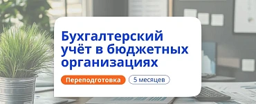 Бухгалтерский учет в бюджетных организациях (640 ч.)