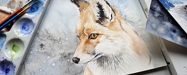 Курс «Пушистики. Самый простой курс, чтобы научиться акварели по-мокрому»