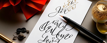 Курс «Новогодний курс по каллиграфии»